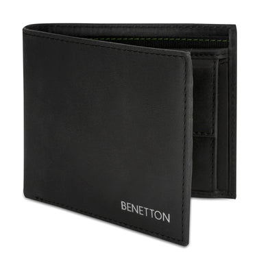 United Colors of Benetton Corso Global Coin Wallet Black