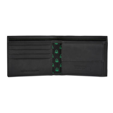 United Colors of Benetton Corso Global Coin Wallet Black