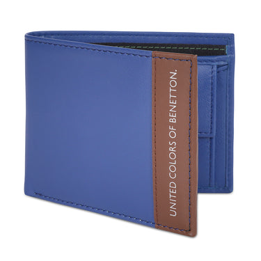 United Colors of Benetton Aroldo Global Coin Wallet Blue