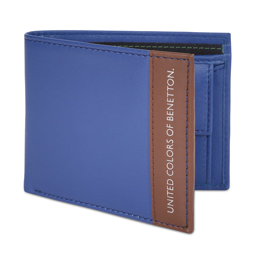 United Colors of Benetton Aroldo Global Coin Wallet Blue