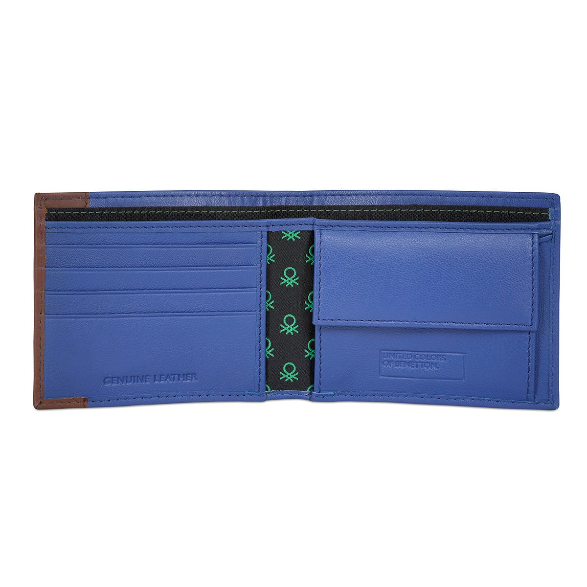 Copy of United Colors of Benetton Aroldo Global Coin Wallet Blue
