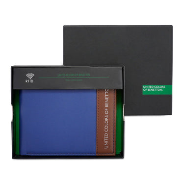 Copy of United Colors of Benetton Aroldo Global Coin Wallet Blue