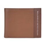 United Colors of Benetton Aroldo Global Coin Wallet Brown