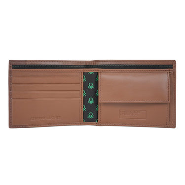 Copy of United Colors of Benetton Aroldo Global Coin Wallet Brown