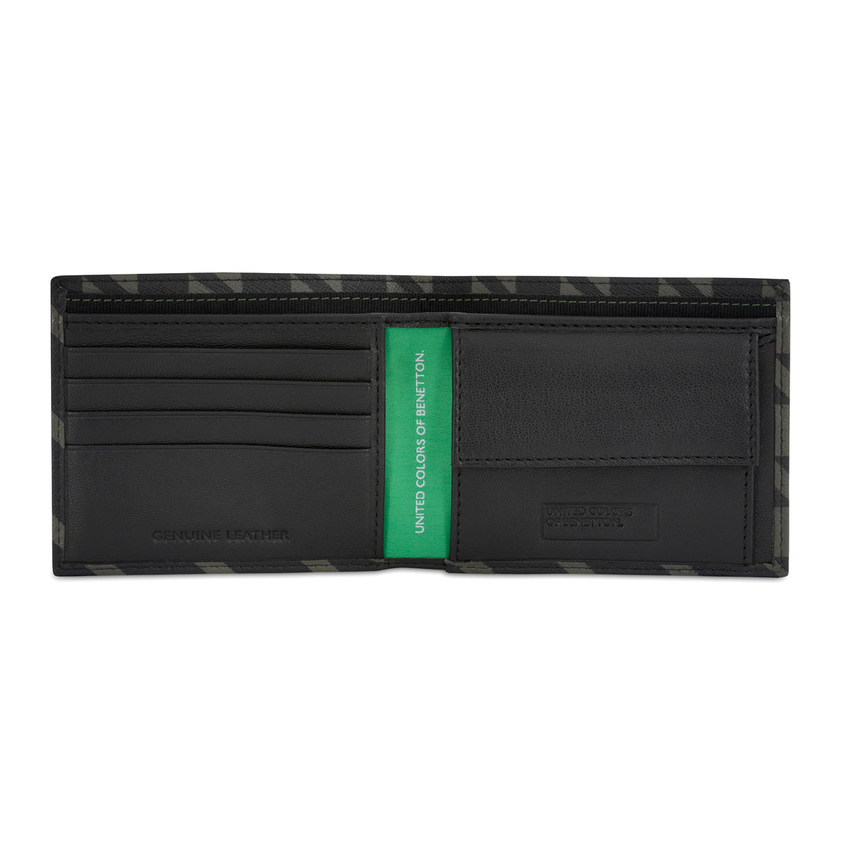 United Colors of Benetton Colier Global Coin Wallet Black