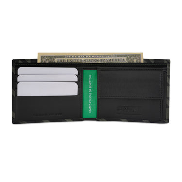 United Colors of Benetton Colier Global Coin Wallet Black