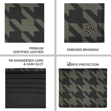 United Colors of Benetton Colier Global Coin Wallet Black