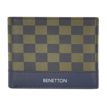 United Colors of Benetton Camora Passcase Wallet Olive