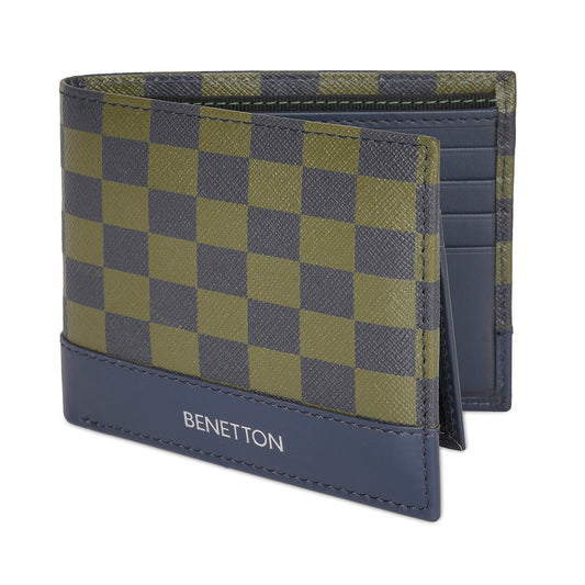 United Colors of Benetton Camora Passcase Wallet Olive