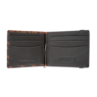 United Colors of Benetton Clemente Money Clip Wallet Tan