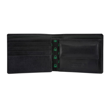 United Colors of Benetton Roscoe Multicard Coin Wallet Black