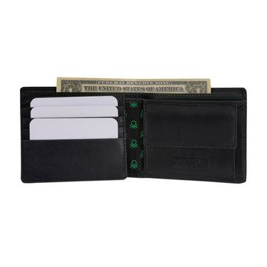 United Colors of Benetton Roscoe Multicard Coin Wallet Black