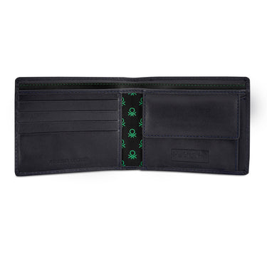 United Colors of Benetton Roscoe Global Coin Wallet Navy