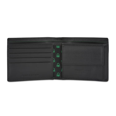 United Colors of Benetton Davide Global Coin Wallet Black