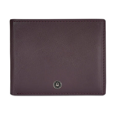 United Colors of Benetton Davide Passcase Wallet Wine
