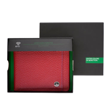 United Colors of Benetton Donato Global Coin Wallet Wine