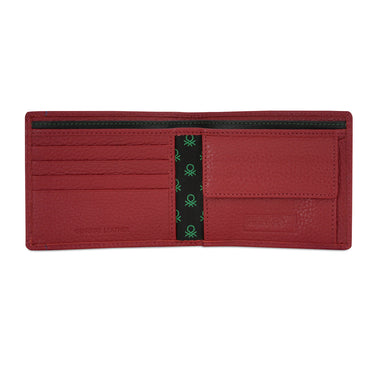 United Colors of Benetton Donato Global Coin Wallet Wine