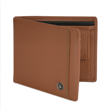 United Colors of Benetton Donato Global Coin Wallet Tan