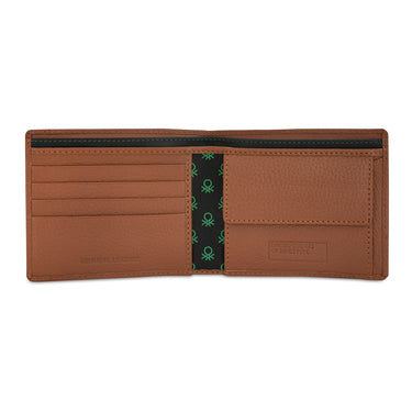 United Colors of Benetton Donato Global Coin Wallet Tan