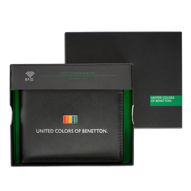 United Colors of Benetton Edmondo Global Coin Wallet black