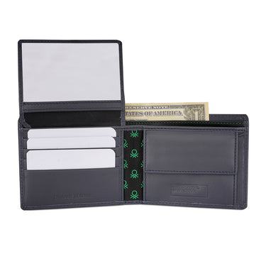 United Colors of Benetton Edmondo Global Passcase Wallet navy