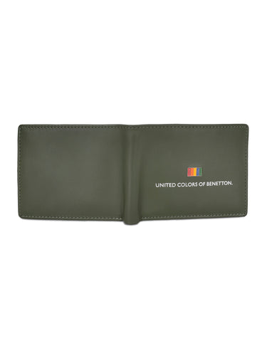 United Colors of Benetton Edmondo Global Passcase Wallet Olive