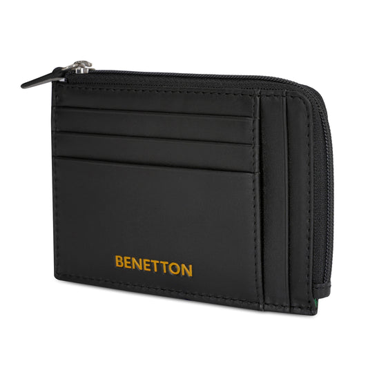 United Colors of Benetton Flaminio Card Holder Wallet Black