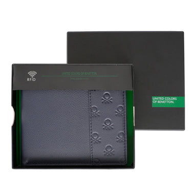 United Colors of Benetton Genaro Passcase Wallet navy