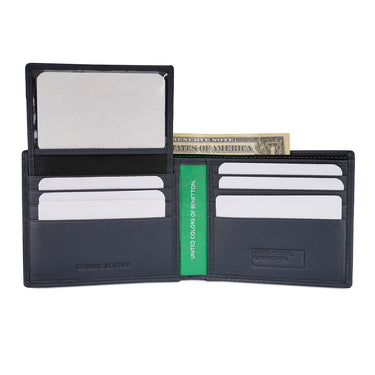 United Colors of Benetton Genaro Passcase Wallet navy