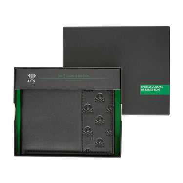 United Colors of Benetton Genaro Passcase Wallet Black
