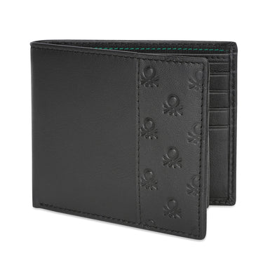 United Colors of Benetton Genaro Passcase Wallet Black