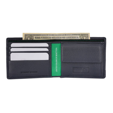 United Colors of Benetton Fenwick Global Coin Wallet Navy