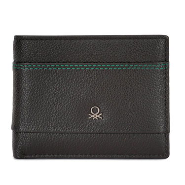 United Colors of Benetton Fenwick Passcase Wallet Brown