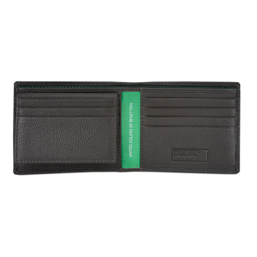 United Colors of Benetton Fenwick Passcase Wallet Black