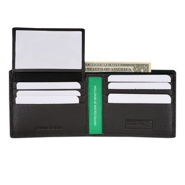 United Colors of Benetton Fenwick Passcase Wallet Brown