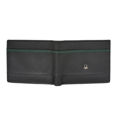 United Colors of Benetton Fenwick Passcase Wallet Black