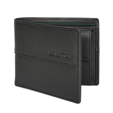 United Colors of Benetton Ivano Global Coin Wallet Black