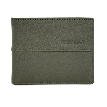 United Colors of Benetton Ivano Global Coin Wallet Olive