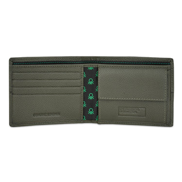 United Colors of Benetton Ivano Global Coin Wallet Olive