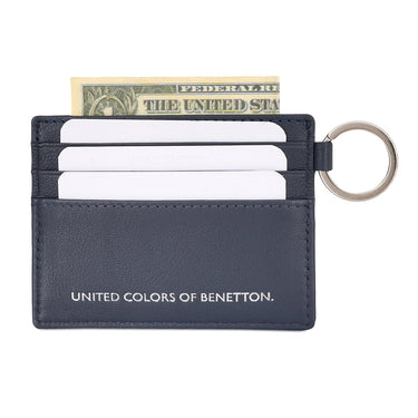 United Colors of Benetton Lanz Card Holder Wallet Navy