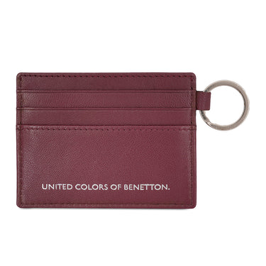 United Colors of Benetton Lanz Card Holder Wallet wine