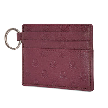United Colors of Benetton Lanz Card Holder Wallet wine