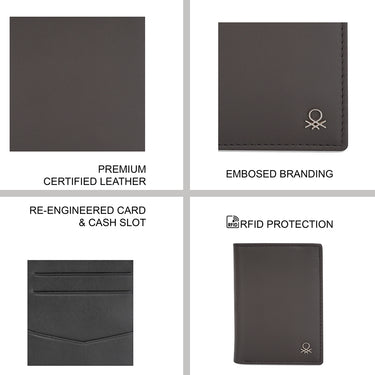United Colors of Benetton Lotario Bifold brown