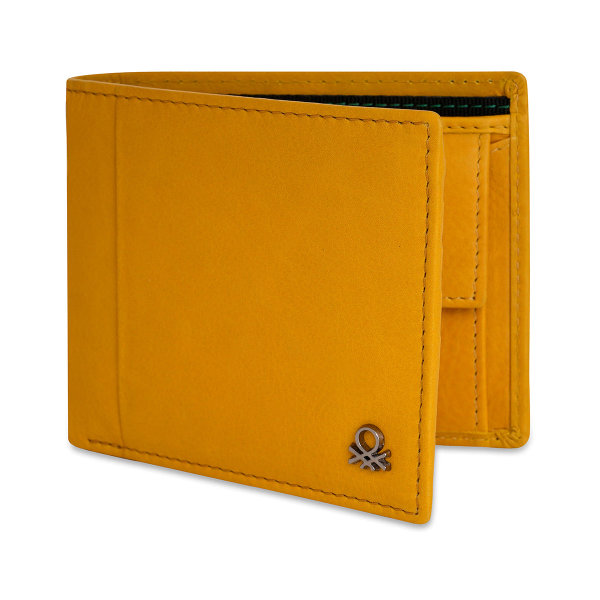 United Colors of Benetton Marcell Global Coin Wallet yellow