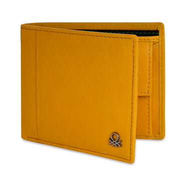 United Colors of Benetton Marcell Global Coin Wallet yellow