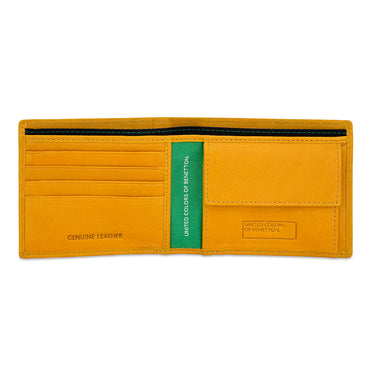 United Colors of Benetton Marcell Global Coin Wallet yellow