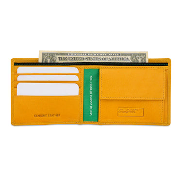 United Colors of Benetton Marcell Global Coin Wallet yellow