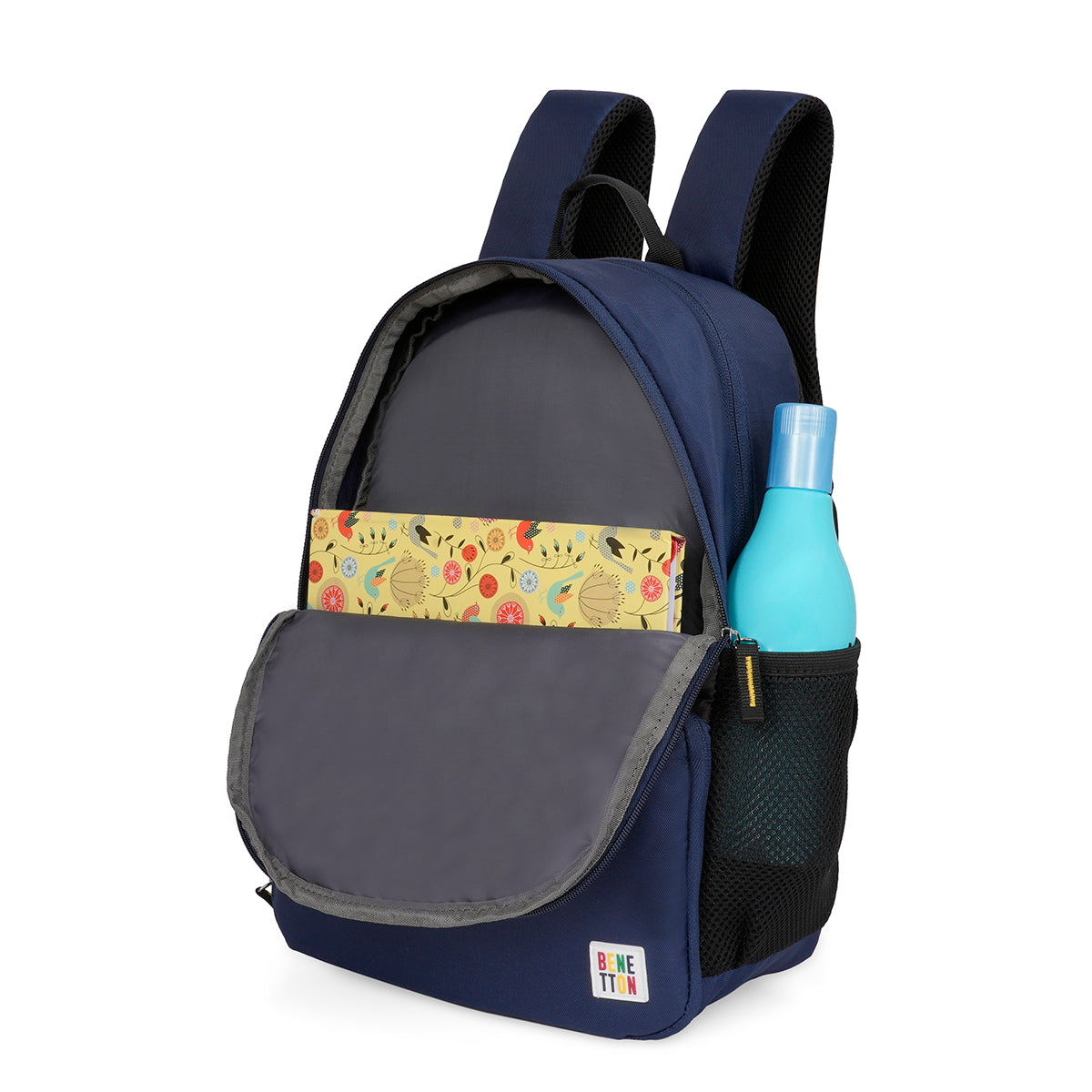 United Colors of Benetton Breeze Back to School Backpack Navy