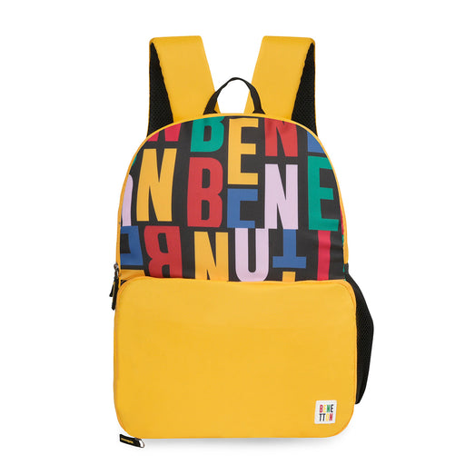 United Colors of Benetton Breeze Back to School Backpack Yellow