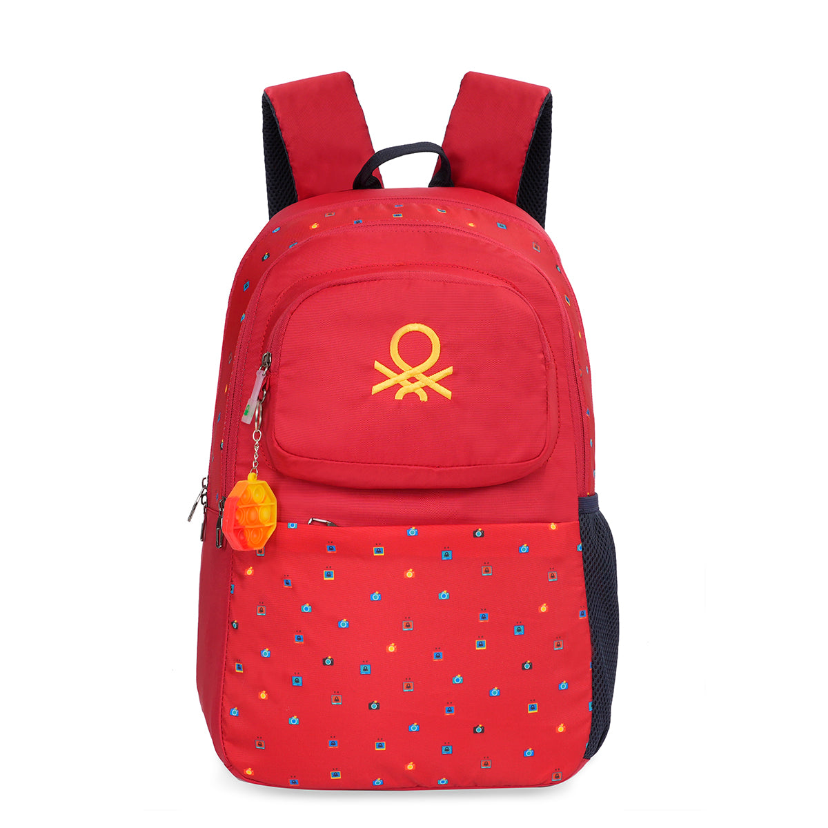 United Colors of Benetton Otis Back to School Backpack Red